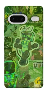 Чохол на Google Pixel 7 Dandysworld tv green theme фото 1 з 1