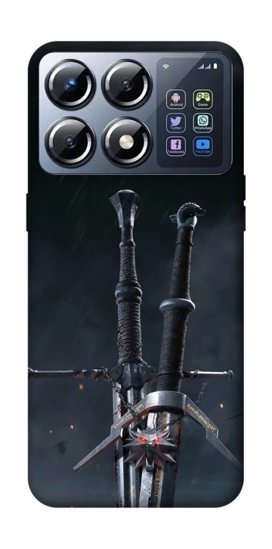 Чохол на Xiaomi POCO X8 Pro Мечі Ведьмака фото 1 з 1