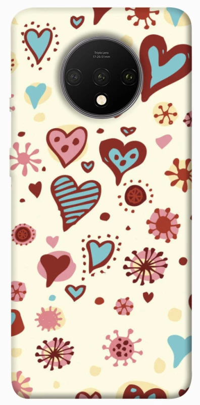 Чохол на OnePlus 7T Pretty hearts фото 1 з 1