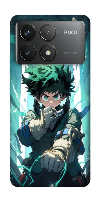 Чохол на Xiaomi Poco F6 Pro Izuku Midoriya фото 1 з 1