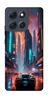 Чехол на Motorola Moto G86 Cyber city фото 1 из 1
