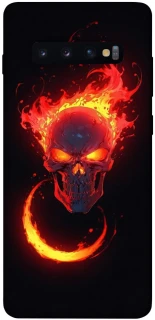 Чохол на Samsung Galaxy S10+ Blood Skull фото 1 з 1
