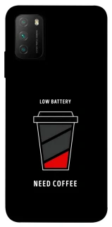 Чехол на Xiaomi Poco M3 Low battery фото 1 из 1