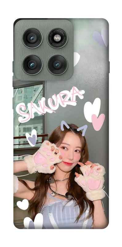 Чохол на Motorola Edge 60 Pro Sakura - LE SSERAFIM фото 1 з 1