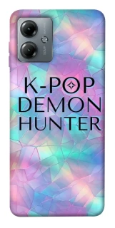 Чехол на Motorola Moto G14 K-Pop Demon Hunters Logo фото 1 из 1