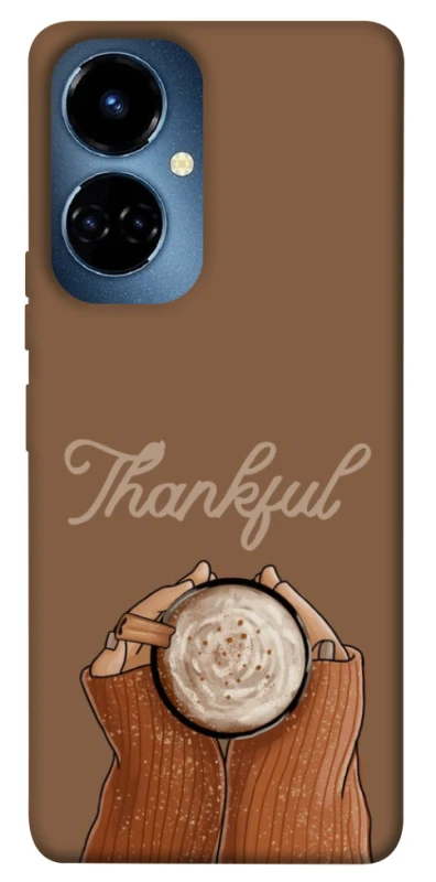 Чохол на TECNO Camon 19 Pro Thankful coffee фото 1 з 1