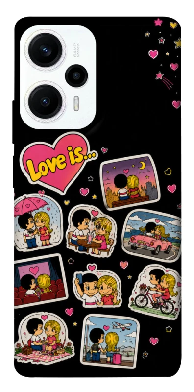 Чохол на Xiaomi Poco F5 / Note 12 Turbo Love is ver.3 фото 1 з 1