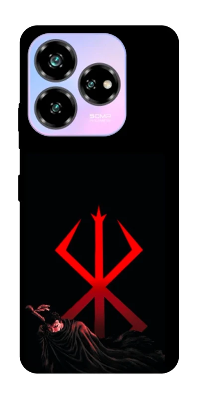 Чохол на ZTE Nubia V60 Berserk Red Logo фото 1 з 1