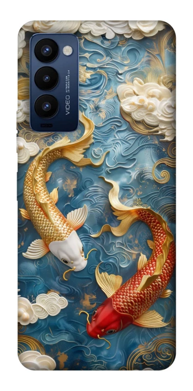 Чехол на TECNO Camon 18 Pro Koi carp фото 1 из 1