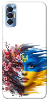 Чохол на TECNO Spark 8P Flowering Ukraine фото 1 з 1