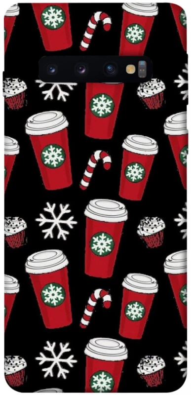 Чехол на Samsung Galaxy S10 Новогодний v40 фото 1 из 1