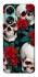 Чохол на Oppo A78 4G skull and rose фото 1 з 1