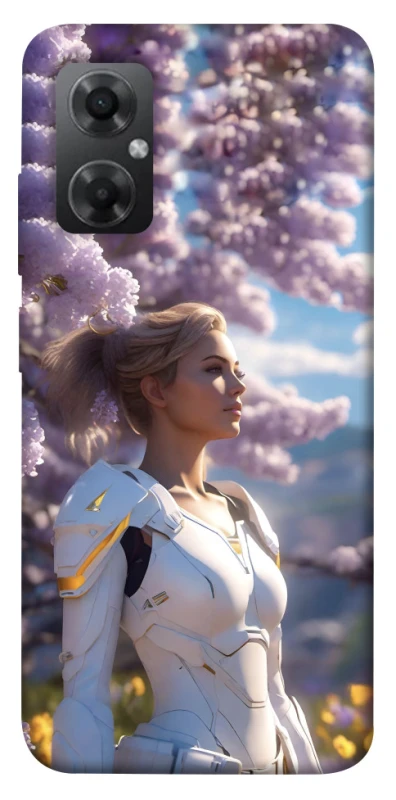 Чохол на Xiaomi Redmi Note 11R Cyber space girl ver.1 фото 1 з 1
