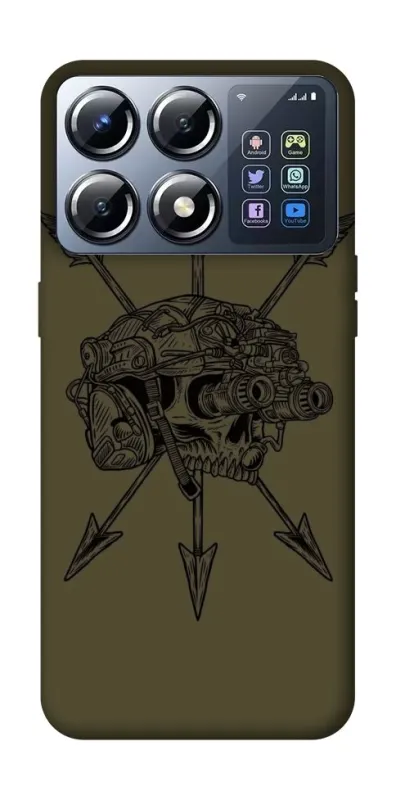 Чехол на Xiaomi POCO X8 Pro Mil skull фото 1 из 1