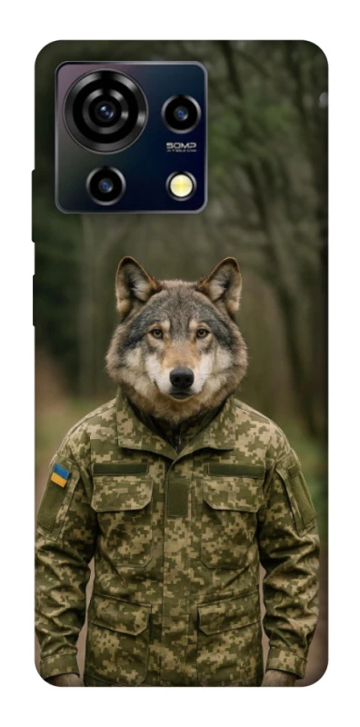 Чохол на ZTE Blade V50 Vita Вовк захисник фото 1 з 1