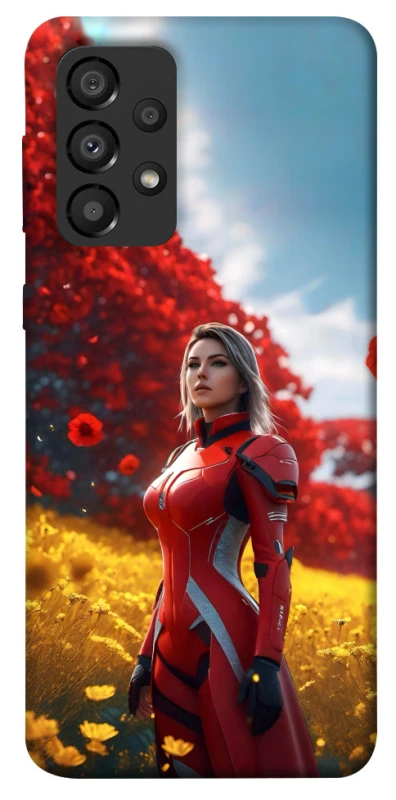 Чохол на Samsung Galaxy A33 5G Cyber space girl ver.5 фото 1 з 1