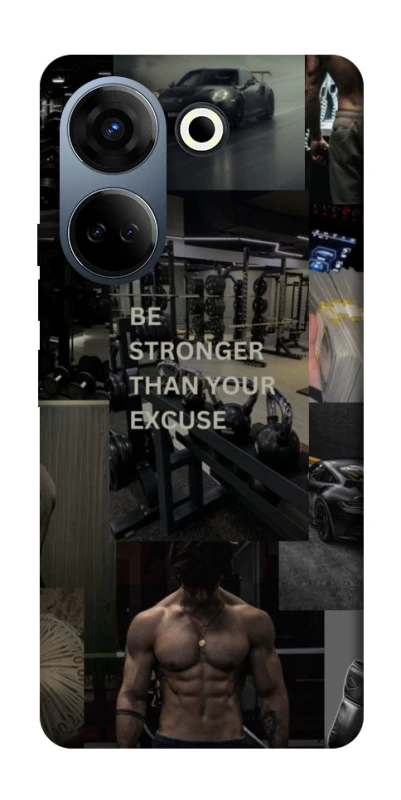 Чехол на TECNO Camon 20 Pro (CK7n) Be stronger фото 1 из 1