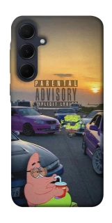 Чехол на Samsung Galaxy A35 Патрик на гонках фото 1 из 1