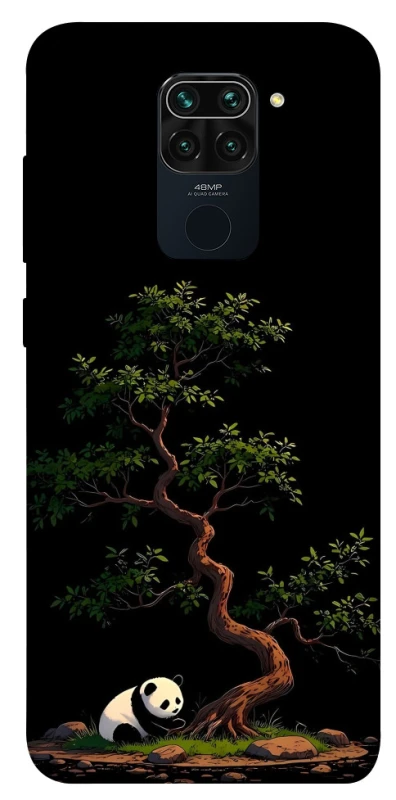 Чохол на Xiaomi Redmi Note 9 / Redmi 10X Panda and tree фото 1 з 1