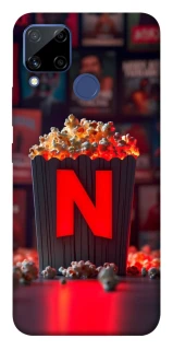Чехол на Realme C15 Netflix and popcorn фото 1 из 1