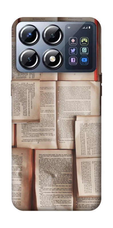 Чехол на Xiaomi POCO X8 Pro Книги фото 1 из 1