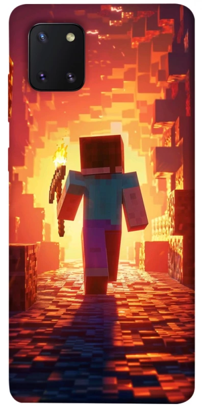 Чохол на Samsung Galaxy Note 10 Lite (A81) Minecraft adventure фото 1 з 1