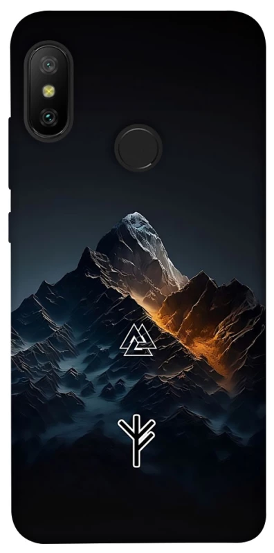 Чохол на Xiaomi Mi A2 Lite / Xiaomi Redmi 6 Pro Руни у горах фото 1 з 1