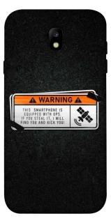 Чехол на Samsung J730 Galaxy J7 (2017) Warning фото 1 из 1