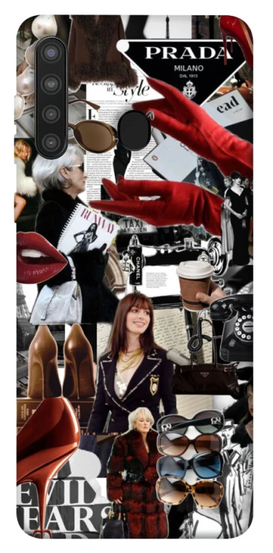 Чехол на Samsung Galaxy A21 Fashion collage ver.13 фото 1 из 1
