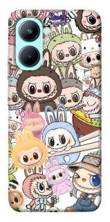 Чехол на Realme C33 All Labubus фото 1 из 1