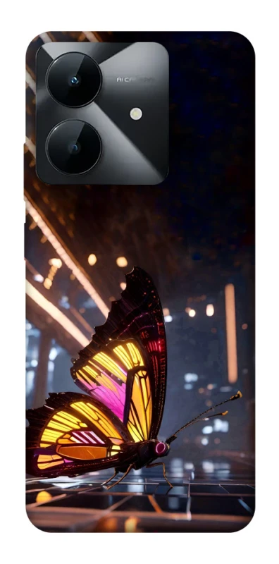 Чехол на Realme Note 60x Cyber butterfly фото 1 из 1