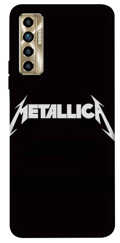 Чехол на TECNO Camon 17P Metallica logo фото 1 Чехол на TECNO Camon 17P Metallica logo фото 1 из 1