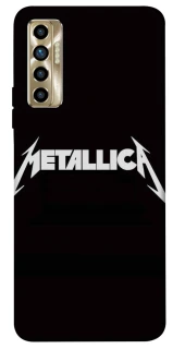 Чехол на TECNO Camon 17P Metallica logo фото 1 Чехол на TECNO Camon 17P Metallica logo фото 1 из 1