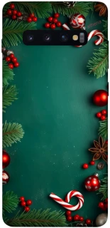 Чехол на Samsung Galaxy S10+ Новогодний v35 фото 1 из 1