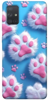 Чохол на Samsung Galaxy A71 Cat paw фото 1 з 1