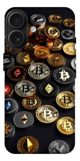 Чехол на Apple iPhone 17 (6.3") Many coins фото 1 из 1