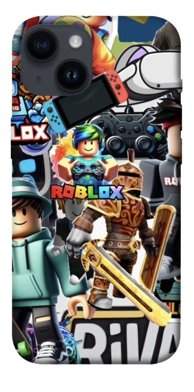 Чехол на Apple iPhone 14 (6.1") Roblox collage ver.1 фото 1 из 1