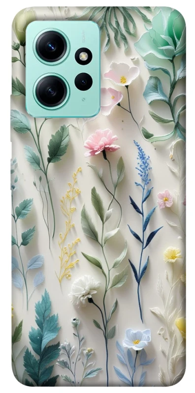 Чохол на Xiaomi Redmi Note 12 4G Floral design ver.3 фото 1 з 1