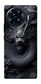 Чехол на TECNO Spark 20 Pro+ black dragon фото 1 из 1