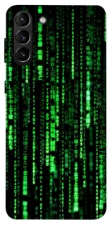 Чехол на Samsung Galaxy S21+ Matrix Code фото 1 Чехол на Samsung Galaxy S21+ Matrix Code фото 1 из 1
