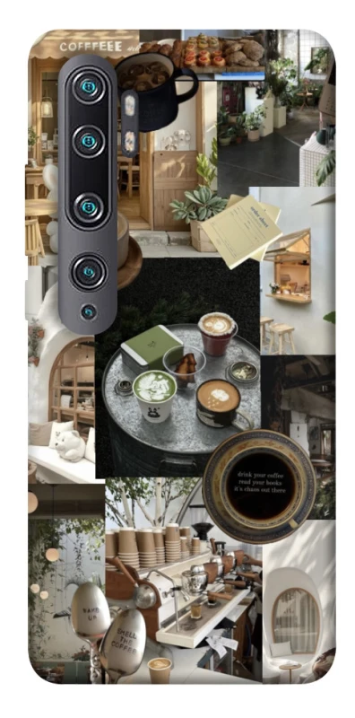 Чохол на Xiaomi Mi Note 10 / Note 10 Pro / Mi CC9 Pro Coffee collage ver.4 фото 1 з 1