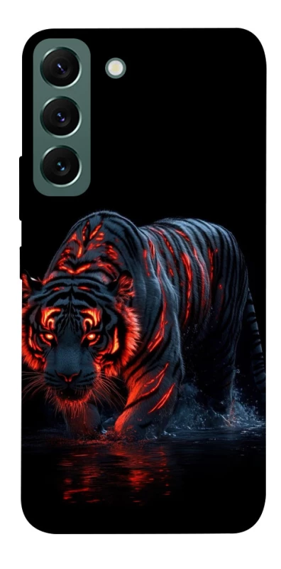 Чохол на Samsung Galaxy S22 fire tiger фото 1 з 1