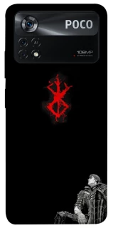 Чохол на Xiaomi Poco X4 Pro 5G berserk black фото 1 з 1