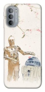 Чехол на Motorola Moto G31 Star Wars robots фото 1 из 1