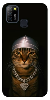 Чехол на Infinix Hot 10 Lite Cat in Bling фото 1 Чехол на Infinix Hot 10 Lite Cat in Bling фото 1 из 1