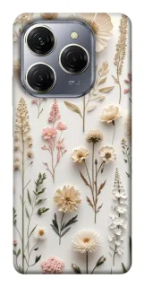 Чохол на TECNO Spark 20 Pro Floral design ver.1 фото 1 з 1