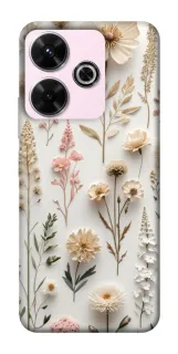 Чохол на Xiaomi Redmi 13 4G Floral design ver.1 фото 1 з 1