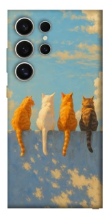 Чехол на Samsung Galaxy S25 Ultra cats on wall фото 1 из 1