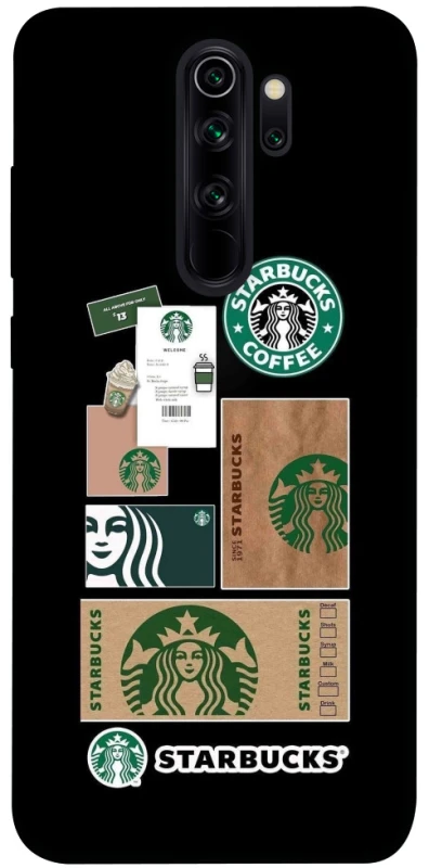 Чехол на Xiaomi Redmi Note 8 Pro Starbucks coffee фото 1 из 1