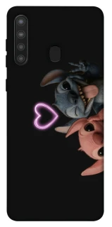 Чохол на Samsung Galaxy A21 Love Stitch & Angel фото 1 з 1